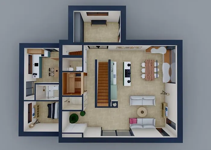 Waldvilla Mit Tiny House Im Kuestenwald 빌라