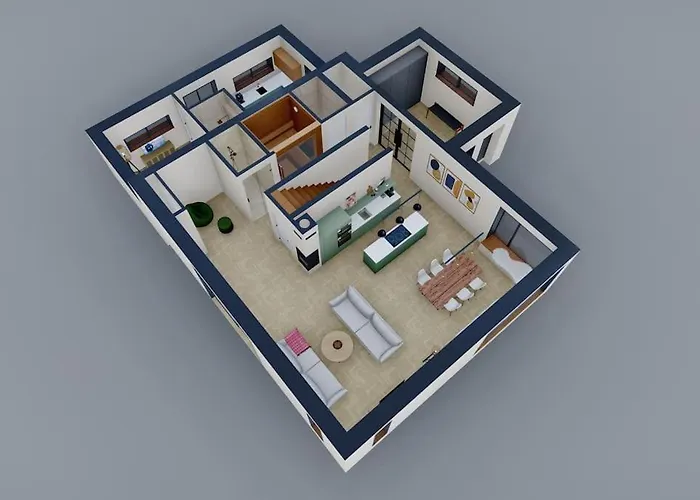 Waldvilla Mit Tiny House Im Kuestenwald 루브민