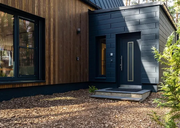 빌라 Waldvilla Mit Tiny House Im Kuestenwald 루브민