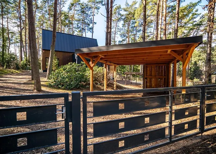 Waldvilla Mit Tiny House Im Kuestenwald 루브민