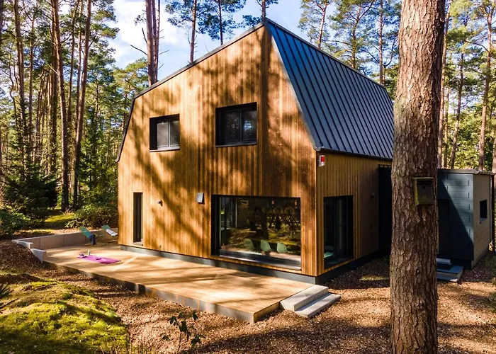 Waldvilla Mit Tiny House Im Kuestenwald 빌라