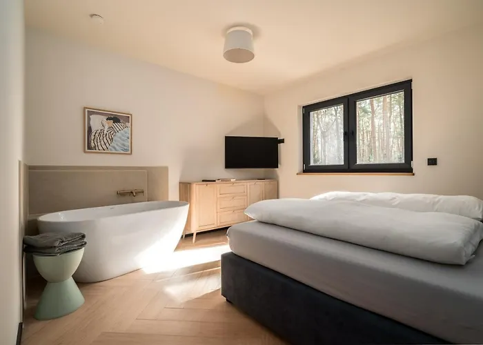 빌라 Waldvilla Mit Tiny House Im Kuestenwald *